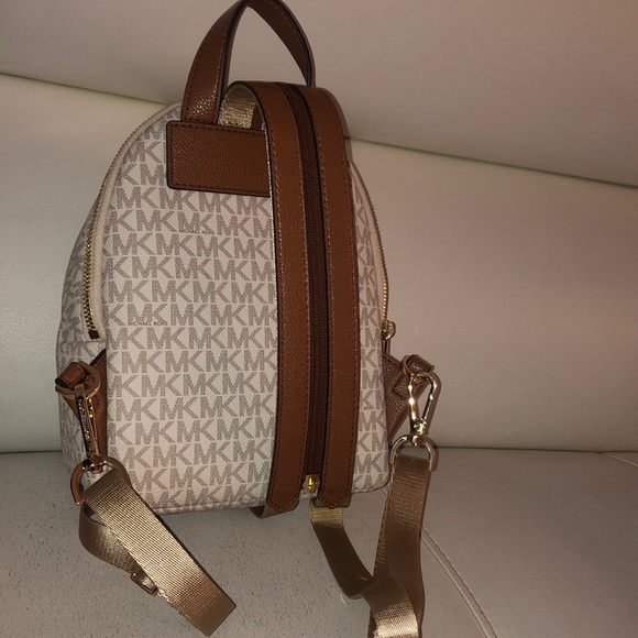 Michael Kors Women’s Erin Small Backpack (Vanilla) - Picture 2 of 3